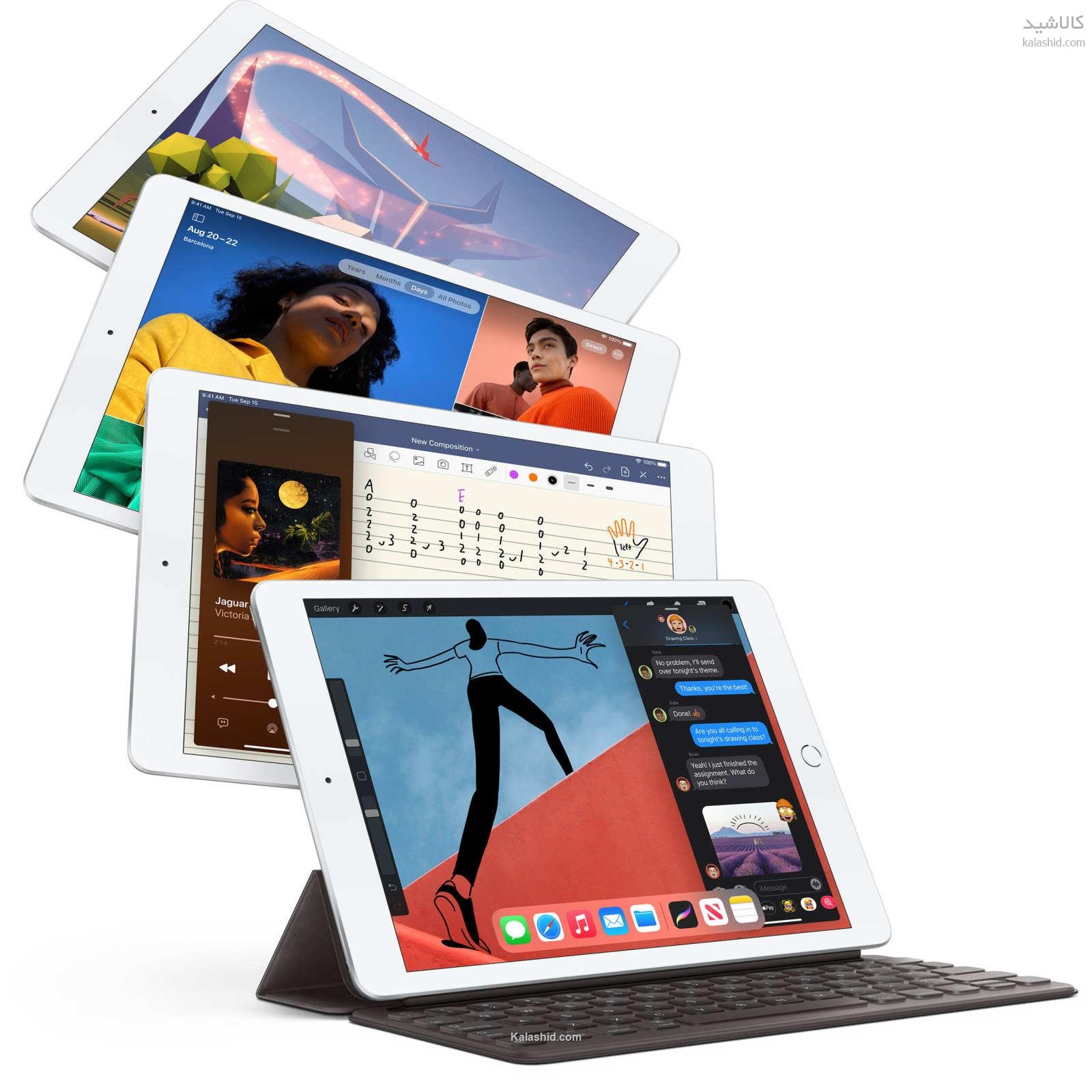 تبلت اپل مدل iPad 10.2 inch 2020 WiFi ظرفیت 128 گیگ